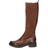 Kuitlaarzen - Effen - Leer - Ritssluiting - Blokhak - Warm Gevoerd