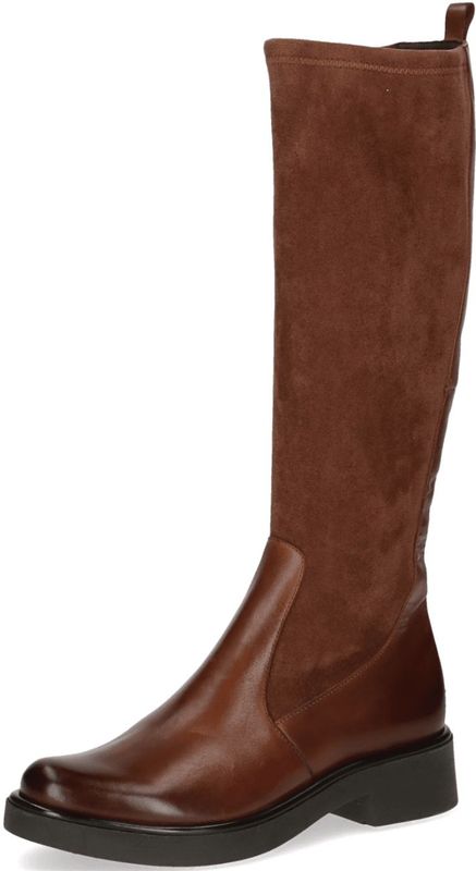 Kuitlaarzen - Effen - Leer - Ritssluiting - Blokhak - Warm Gevoerd