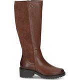 Caprice - 9-25604-313 - Dames Laarzen - G-breedte - Leer/Textiel