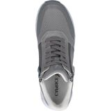 CAPRICE - Lace Boot - Enkellaarsjes - Grey - Veganistisch - Waterafstotend