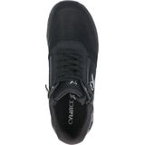 CAPRICE Hoge Sneakers - Zwart - Veganistisch - Waterafstotend