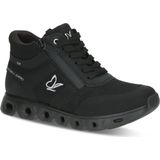 CAPRICE Hoge Sneakers - Zwart - Veganistisch - Waterafstotend