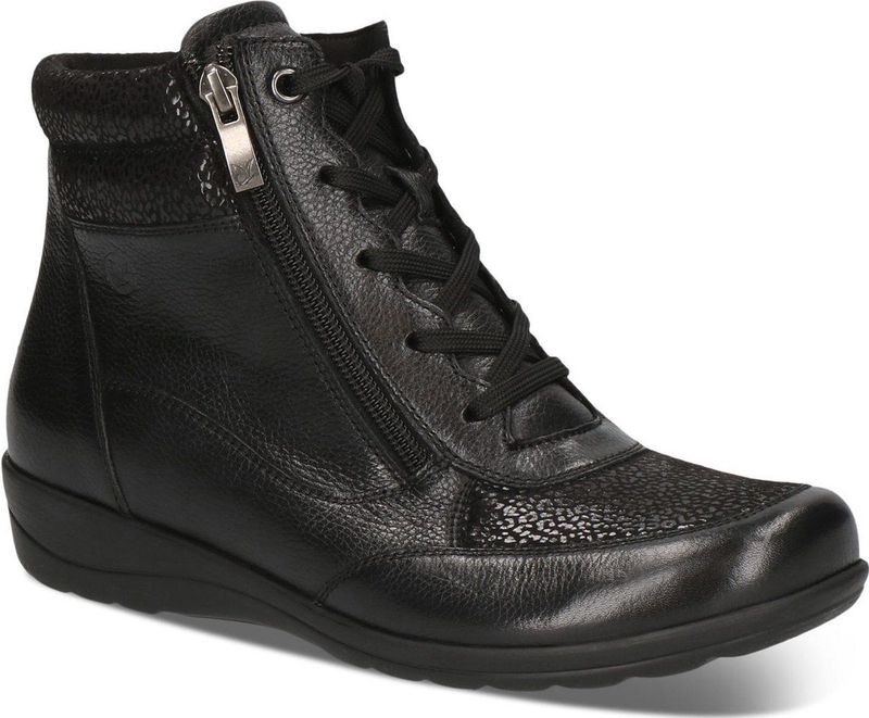 Caprice - Veterschoenen - Zwart - Dames