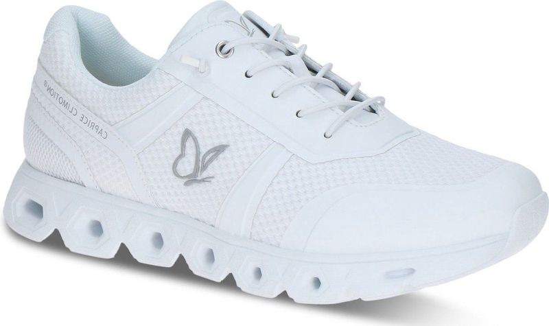 Caprice - Dames Sneaker - Grijs - Textiel/Synthetisch