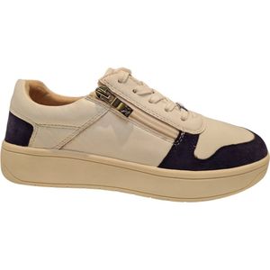 Caprice - 9-23311-44 - Sneaker - Wit - G-Breedte, Leren Bovenwerk, CAP Mem/fb-Waszooltechnologie