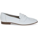 CAPRICE Mocassin Dames - Nappa Wit - Ergonomische Inlegzool