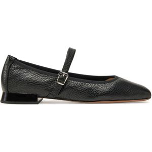 Caprice - Ballerina 9-22100-44 - Zwart - Leer/Synthetisch - G-breedte