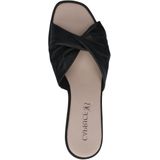 Caprice - 9-27200-44 - Slipper - Zwart - Leren Bovenwerk - G-Breedte