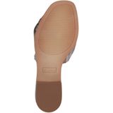 Caprice - Dames Slipper - G-breedte - Leer - Zwart