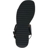 Caprice - 9-28307-44 - Sandalen - Zwart - Leer - G-breedte
