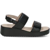 Caprice - 9-28307-44 - Sandalen - Zwart - Leer - G-breedte