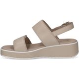 Caprice - 9-28307-44 - Sandalen - Zwart - Leer - G-breedte