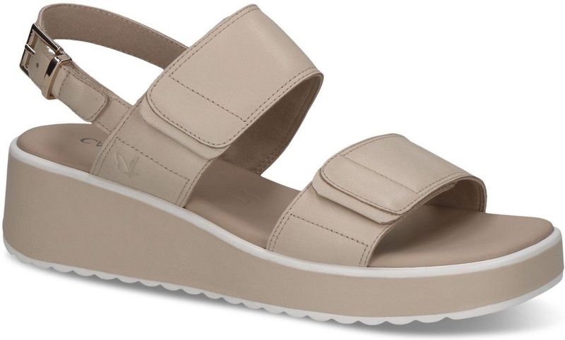 Caprice - 9-28307-44 - Sandalen - Zwart - Leer - G-breedte