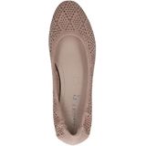 CAPRICE Dames 9-22101-44 Ballerina, bark suède, 36.5 EU