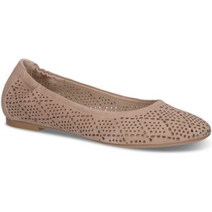 CAPRICE Dames 9-22101-44 Ballerina, bark suède, 36.5 EU