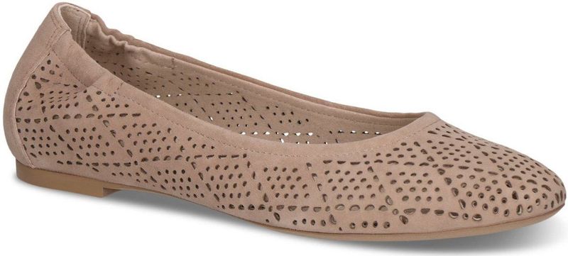 CAPRICE Dames 9-22101-44 Ballerina, bark suède, 36.5 EU