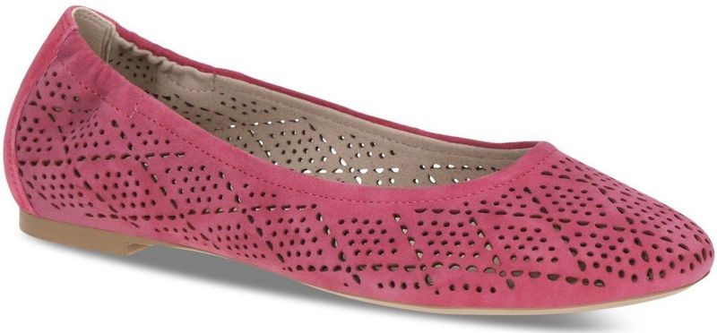 Caprice - 9-22101-44 - Ballerina's - Roze - Suède