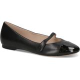 Caprice Dames 9-22116-44 ballerina's, zwart/goud, 36 EU, zwart/goud., 36 EU