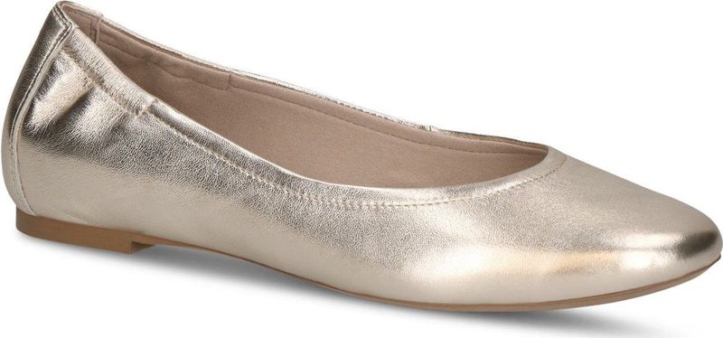 Caprice Dames 9-22111-44 ballerina's, LT.Gold Metal, 36 EU, Lt Gold Metal, 36 EU