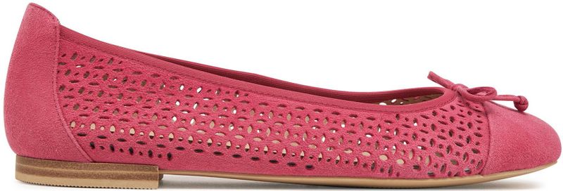 Caprice - 9-22185-594 - Ballerina - Zwart - Leer - G-breedte