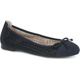 Caprice - 9-22185 Ballerina - Ocean - Suede