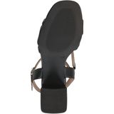 CAPRICE - Feestelijke Damessandalen - Black - Nappa