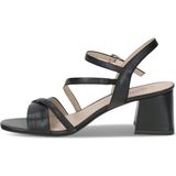 CAPRICE - Feestelijke Damessandalen - Black - Nappa