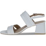 Caprice - Sandaal - Blokhak - Beige - Suède