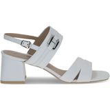 Caprice - Sandaal - Blokhak - Beige - Suède