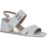 Caprice - Sandaal - Blokhak - Beige - Suède