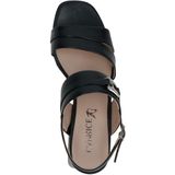 Caprice - 9-28301-44 - Sandalen - Blauw - Leer - G-breedte