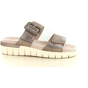 Caprice - 9/27203-24 - Muiltjes - Taupe Metallic - Leer