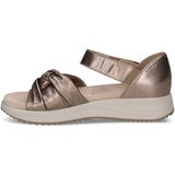 Caprice - 9-28707-44 - Sandaal - Zwart - Leer - G-breedte