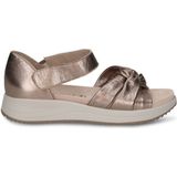 Caprice - 9-28707-44 - Sandaal - Zwart - Leer - G-breedte