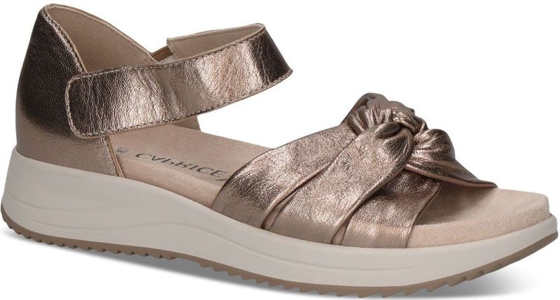 Caprice - 9-28707-44 - Sandaal - Zwart - Leer - G-breedte