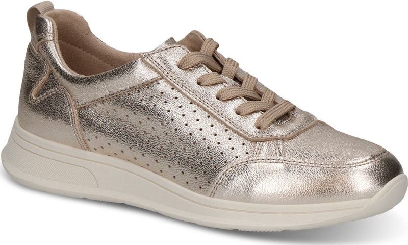CAPRICE - Caprice Sneakers - Zilverkleurig - Leer