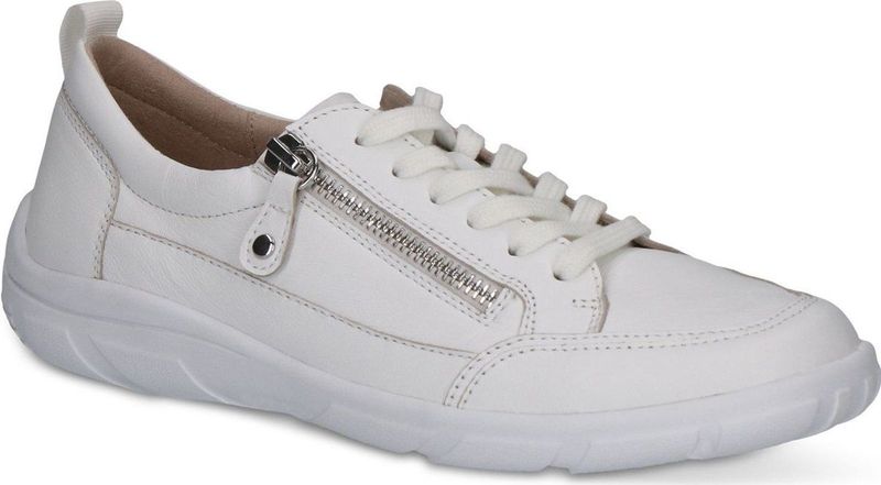 Caprice - Sneaker - Wit - Leer - Comfortabele Zolen