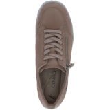 Caprice - 9-23305 Sneakers - Crème - Suède - Ritssluiting en Vetersluiting