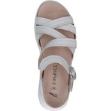 Caprice - 9-28705-44 - Sandalen - Zwart - Leer - G-breedte