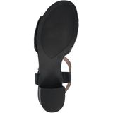 Caprice - 9-28206-44 - Sandalen - Zwart - Leer/Synthetisch