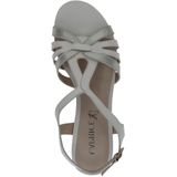 Caprice - Sandaaltje 9-28200-44 - G-breedte - Zwart - Leer