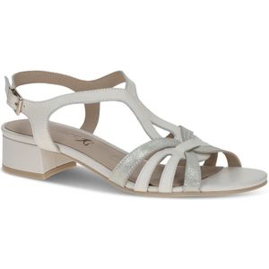 Caprice - Sandaaltje 9-28200-44 - G-breedte - Zwart - Leer