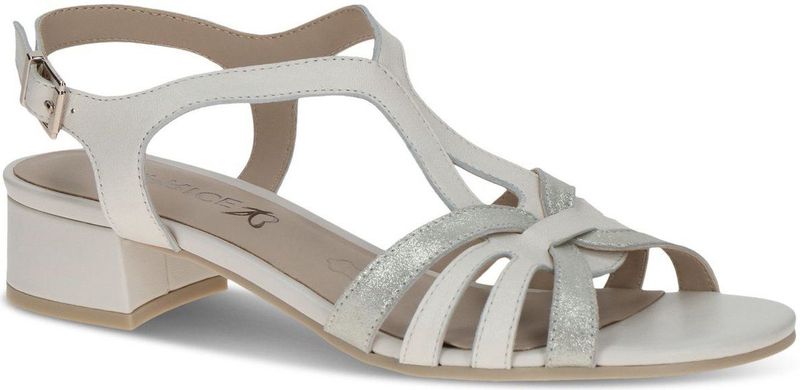 Caprice - Sandaaltje 9-28200-44 - G-breedte - Zwart - Leer