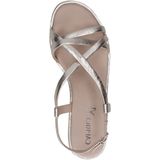 Caprice - 9-28100-44 - Sandaal - Zwart - Leer - G-breedte