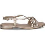 Caprice - 9-28100-44 - Sandaal - Zwart - Leer - G-breedte