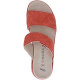 Caprice - Dames Slipper - G-Breedte - Leer - Zwart