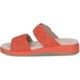 Caprice - Dames Slipper - G-Breedte - Leer - Zwart