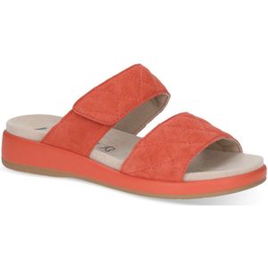 Caprice - Dames Slipper - G-Breedte - Leer - Zwart