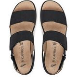 Caprice - 9-28207-44 - Sandaal - Zwart - Textiel