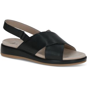 Caprice - 9-28208-44 - Sandaal - Zwart - Leer - G-breedte